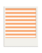 Creamsicle/White