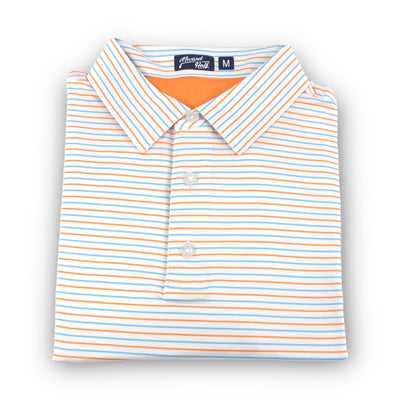 The Trophy Stripe Performance Polo