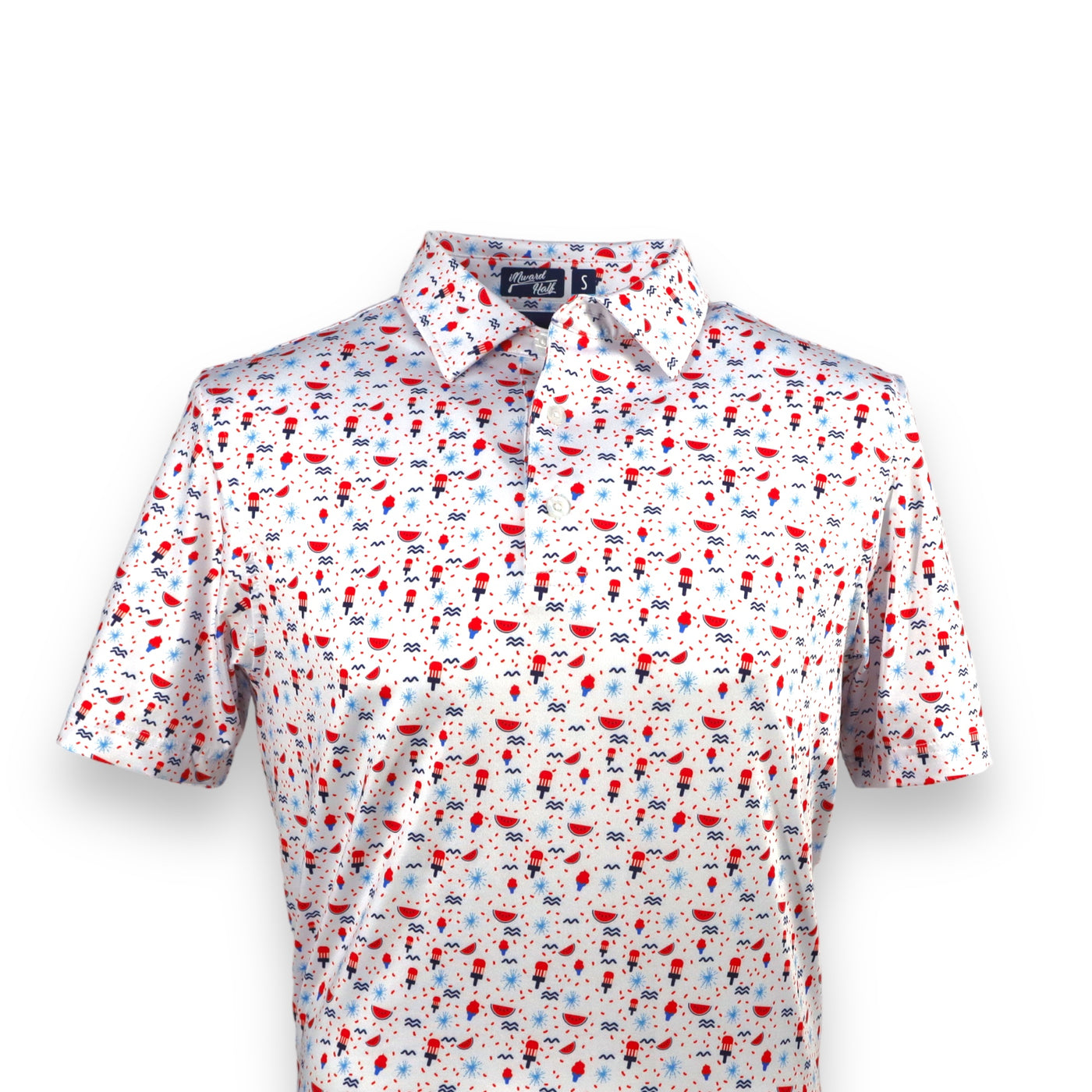 The Firework Pattern Performance Polo
