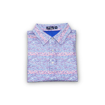 The Electric Wave Pattern Performance Polo