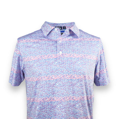 The Electric Wave Pattern Performance Polo