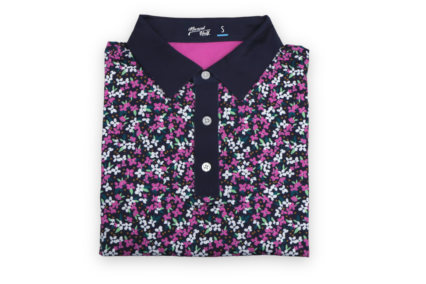 The Dogwood Pattern Performance Polo